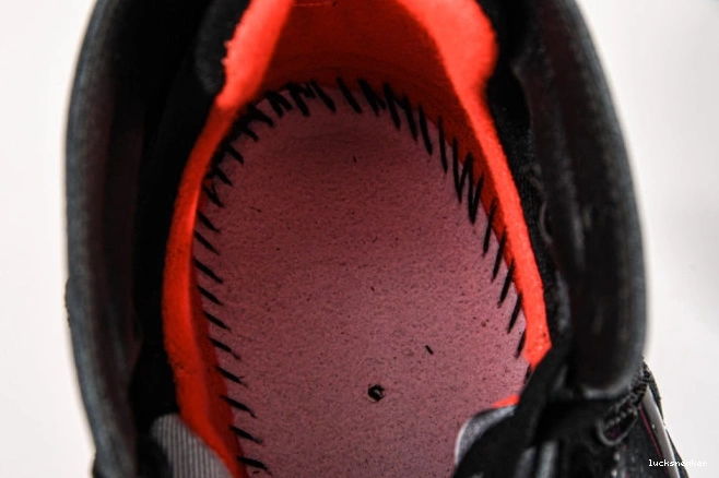 Rep LUCY Air 7 Retro Black Patent Jordan 313358-006 0729